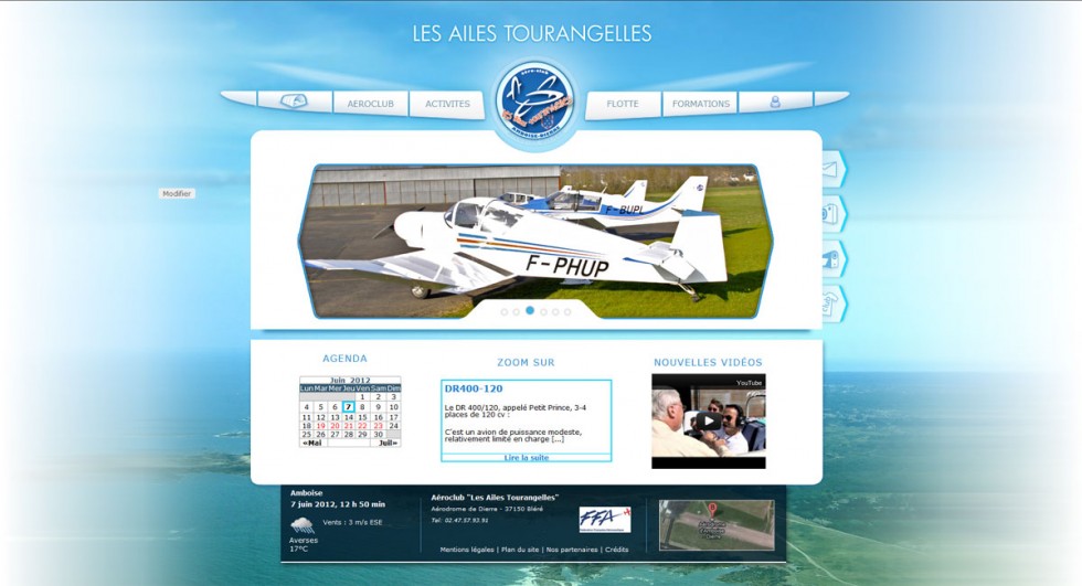 Les Ailes Tourangelles – Association de l’Aerodrome d’Amboise – Dierre