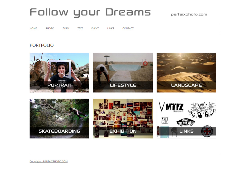 partaixphoto.com – follow your dreams