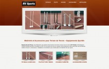 Rv Sports - Rv Tennis - Réalisation du site Internet WebEmc - Creation de site internet et solution e-commerce en indre-et-loire, touraine et val de loire.