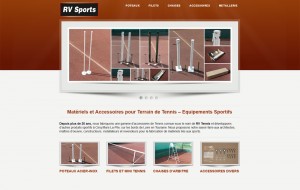 Rv Sports - Rv Tennis - RÃ©alisation du site Internet WebEmc - Creation de site internet et solution e-commerce en indre-et-loire, touraine et val de loire.